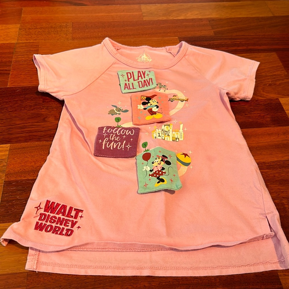 Adorable Disney Parks 4 park tunic tee